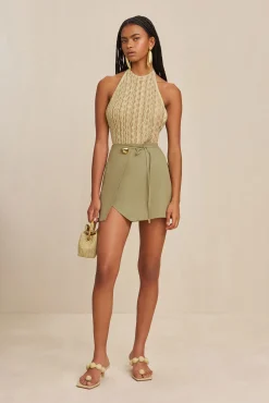 AALIA KNIT TOP - Tops