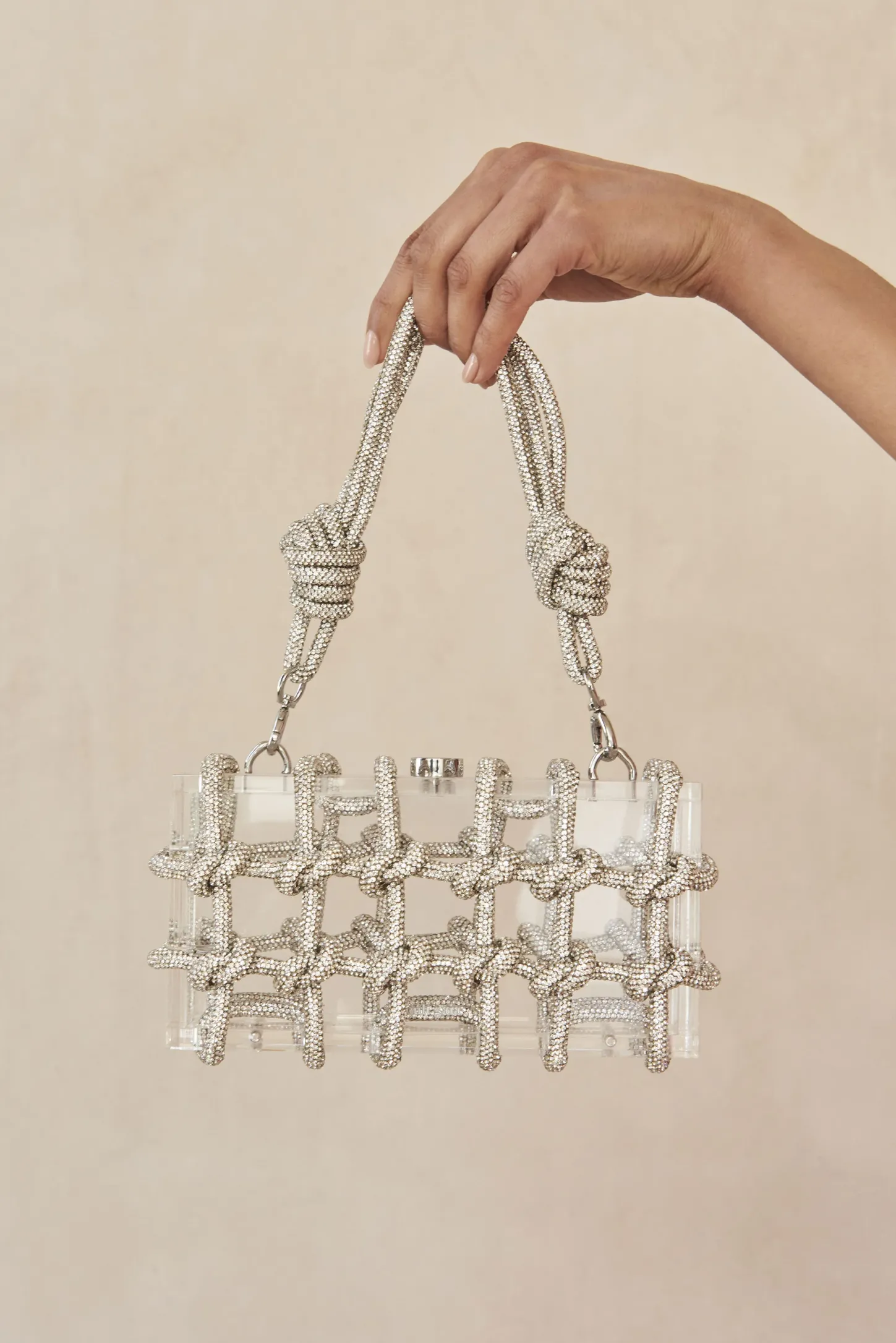 Discount BESS RHINESTONE SHOULDER BAG - Shoulder Bags|Mini Bags