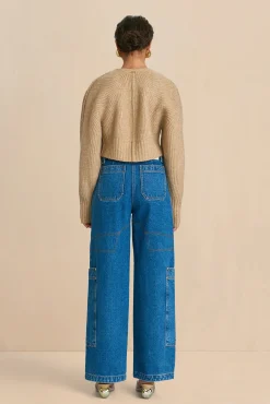 Clearance CASELLA KNIT CARDIGAN - CHAMPAGNE Tops|Knits