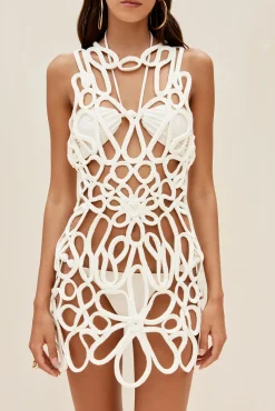 Discount DANICA CROCHET DRESS - Cover Ups|Knits