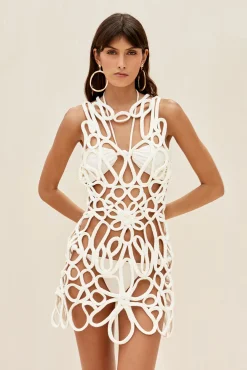 Discount DANICA CROCHET DRESS - Cover Ups|Knits