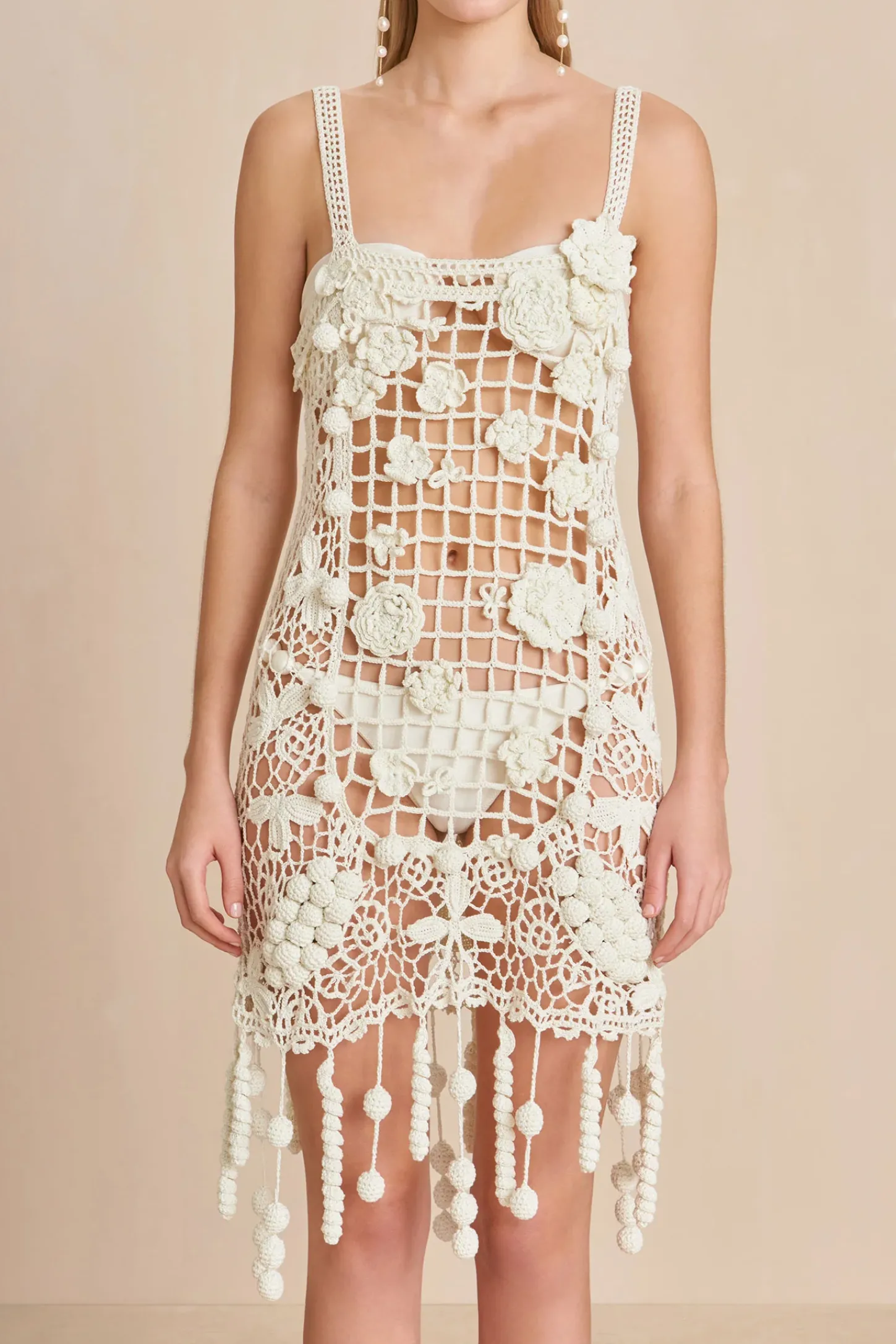Best ELAINA CROCHET DRESS - Cover Ups|Dresses