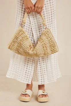 Sale HERA SHOULDER BAG - RAFFIA Shoulder Bags
