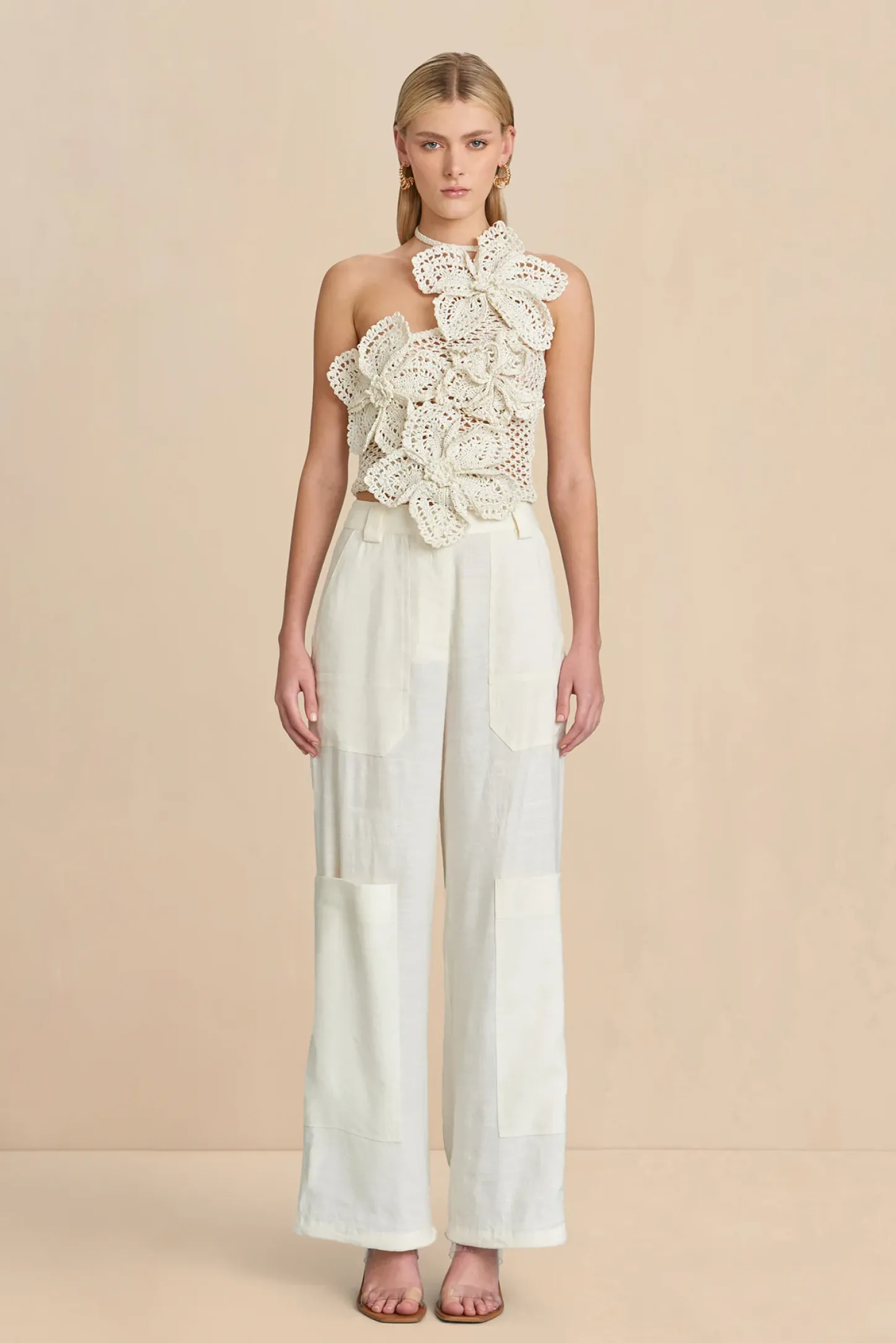 Discount NAZANIN CROCHET TOP - Tops