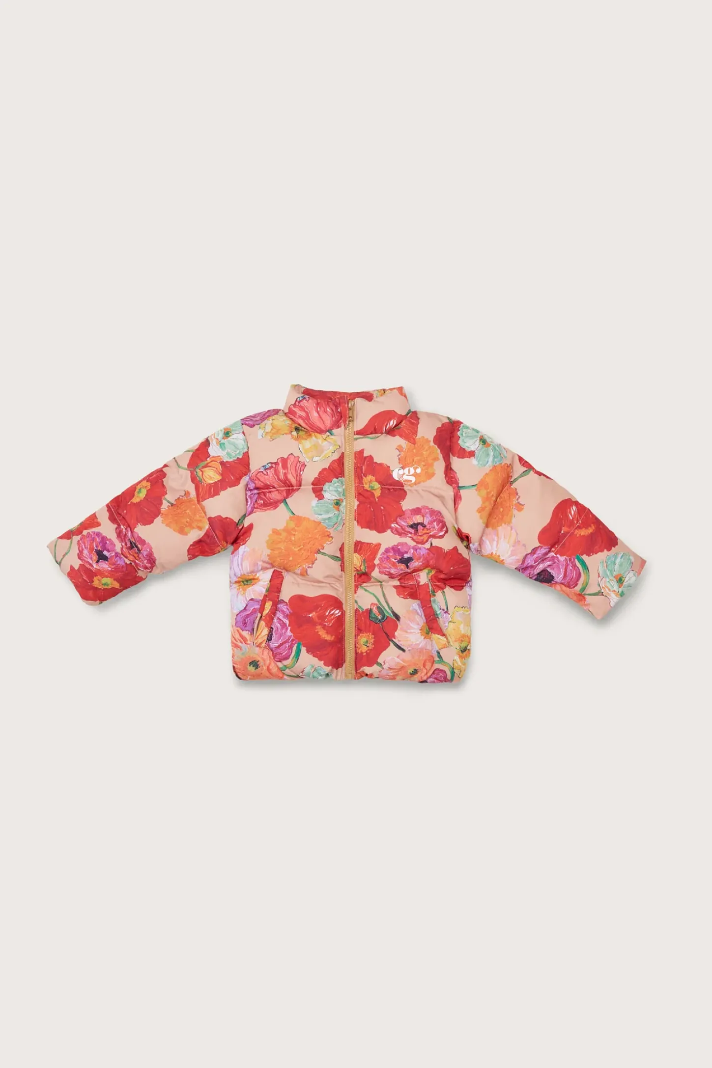 Online POLINA KIDS PUFFER - PAINTED FLORAL Kids Kids