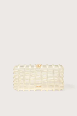 Discount RINA CLUTCH - IVORY Clutches