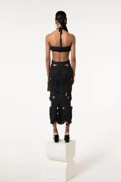 New SHENAZ CROCHET DRESS - Knits