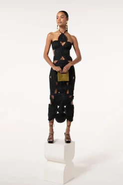 New SHENAZ CROCHET DRESS - Knits